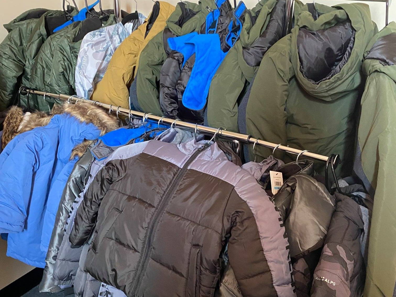 Additional winter jackets prepared through Savage Sports.